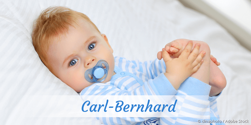 Baby mit Namen Carl-Bernhard