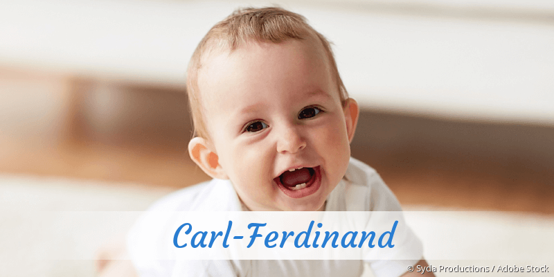 Baby mit Namen Carl-Ferdinand