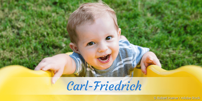 Baby mit Namen Carl-Friedrich
