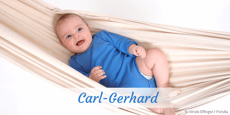 Baby mit Namen Carl-Gerhard