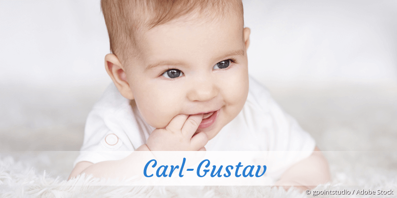 Baby mit Namen Carl-Gustav