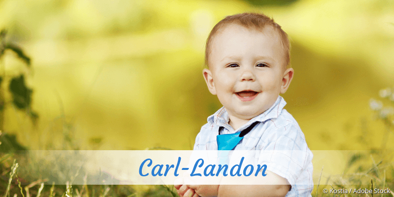 Baby mit Namen Carl-Landon
