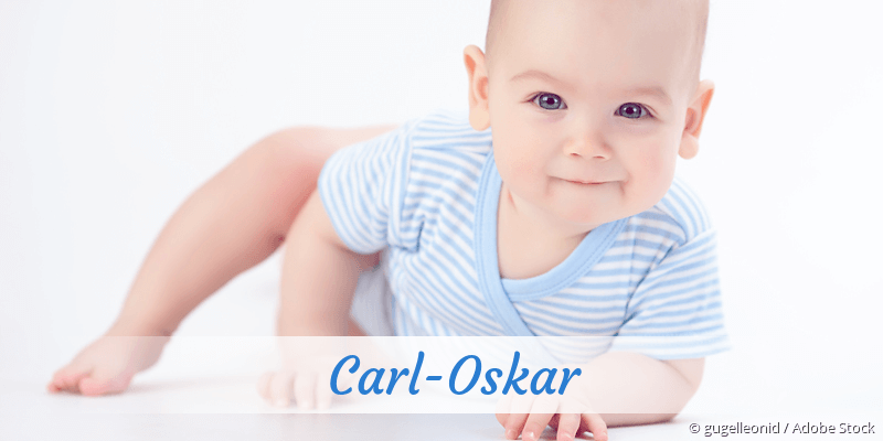 Baby mit Namen Carl-Oskar