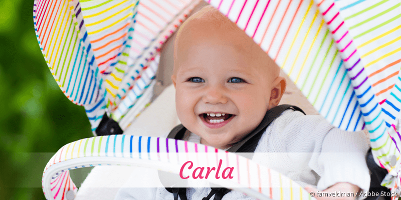 Baby mit Namen Carla