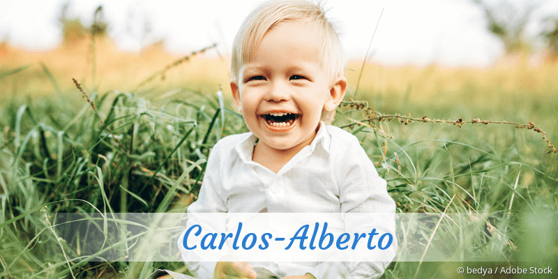 Baby mit Namen Carlos-Alberto
