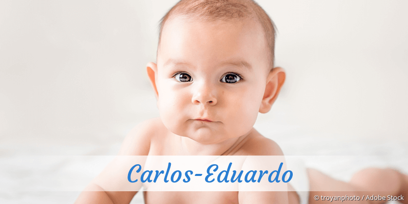 Baby mit Namen Carlos-Eduardo