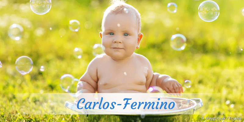 Baby mit Namen Carlos-Fermino