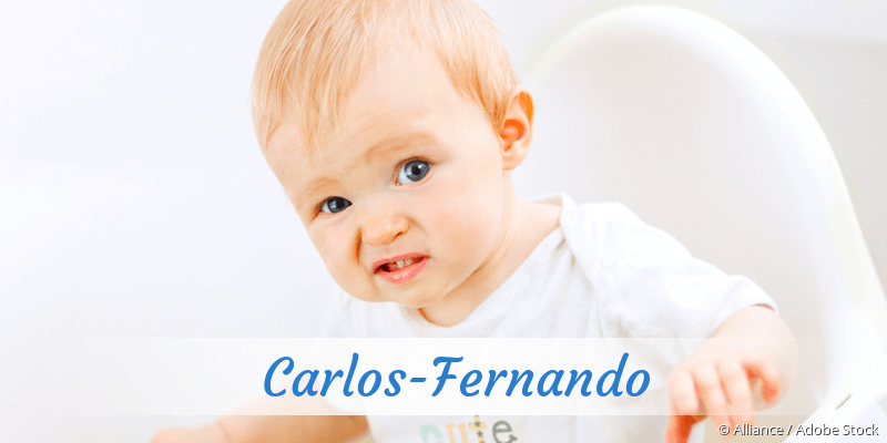 Baby mit Namen Carlos-Fernando