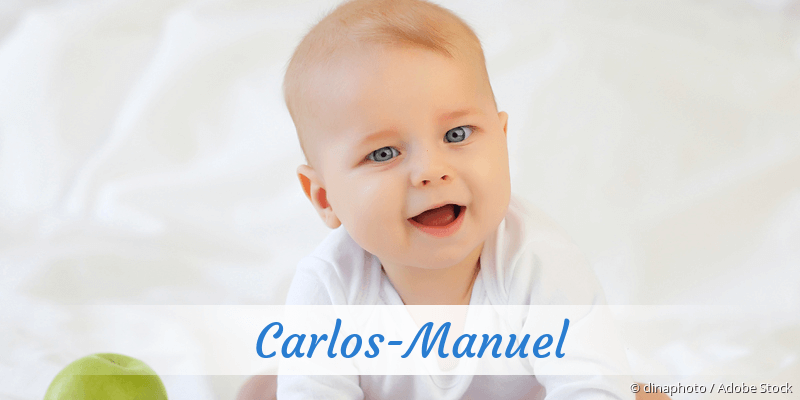Baby mit Namen Carlos-Manuel