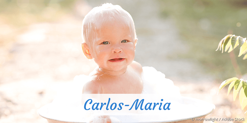 Baby mit Namen Carlos-Maria