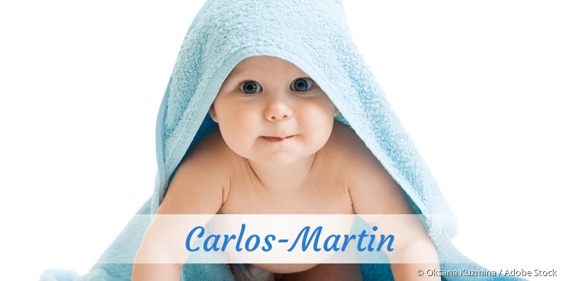 Baby mit Namen Carlos-Martin