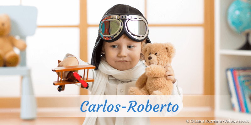 Baby mit Namen Carlos-Roberto