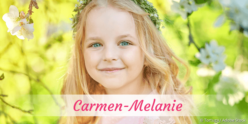 Baby mit Namen Carmen-Melanie