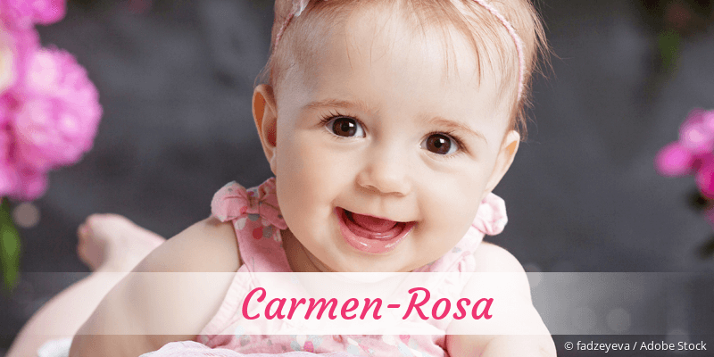 Baby mit Namen Carmen-Rosa