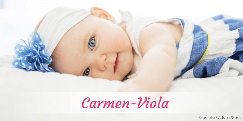 Baby mit Namen Carmen-Viola