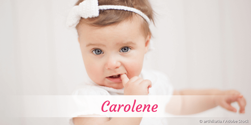 Baby mit Namen Carolene