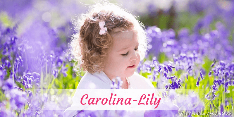 Baby mit Namen Carolina-Lily