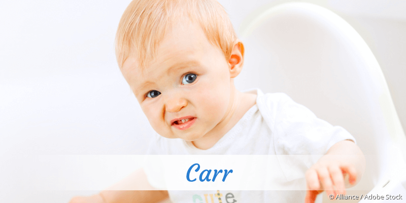 Baby mit Namen Carr