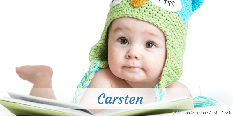 Baby mit Namen Carsten