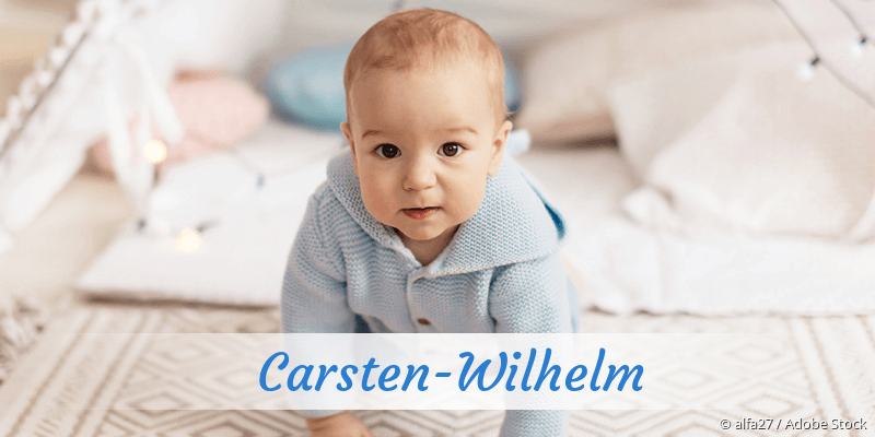 Baby mit Namen Carsten-Wilhelm
