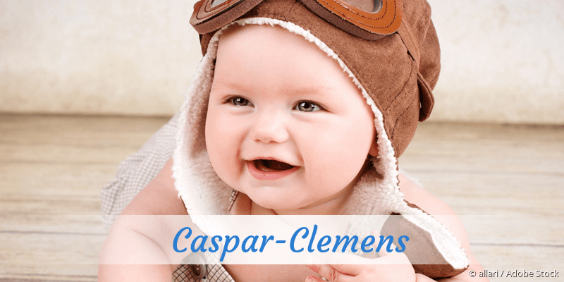 Baby mit Namen Caspar-Clemens