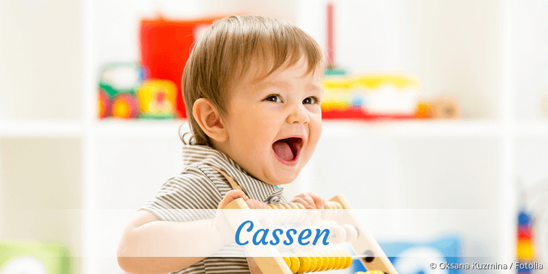 Baby mit Namen Cassen