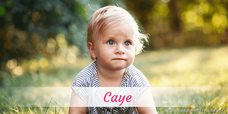 Baby mit Namen Caye