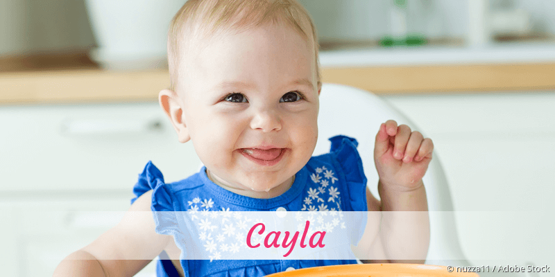 Baby mit Namen Cayla
