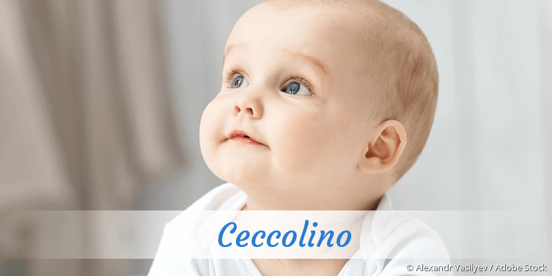 Baby mit Namen Ceccolino