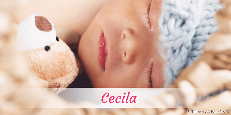Baby mit Namen Cecila