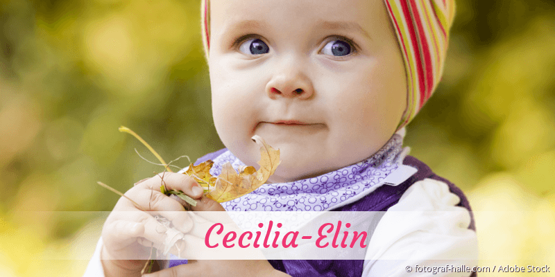 Baby mit Namen Cecilia-Elin