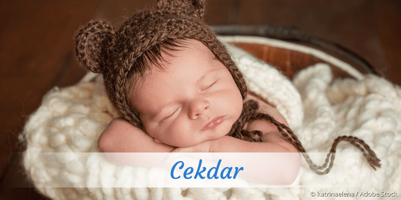 Baby mit Namen Cekdar