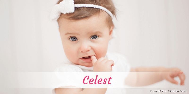 Baby mit Namen Celest