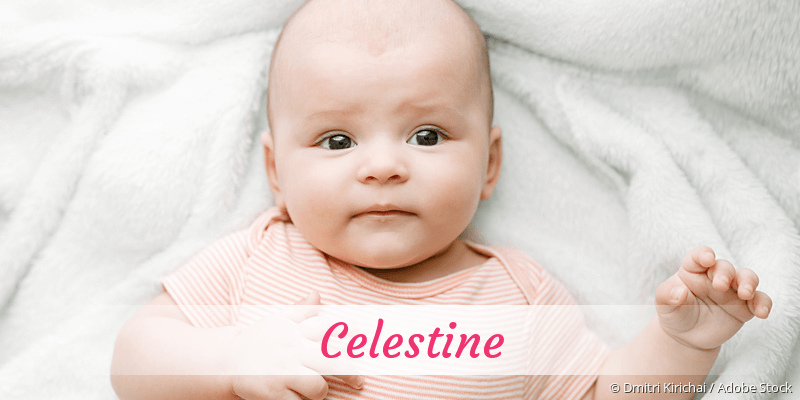 Baby mit Namen Celestine