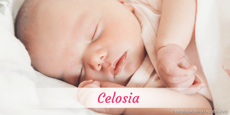 Baby mit Namen Celosia