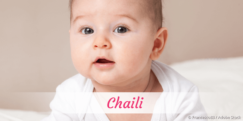 Baby mit Namen Chaili