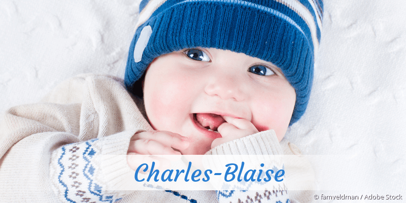 Baby mit Namen Charles-Blaise