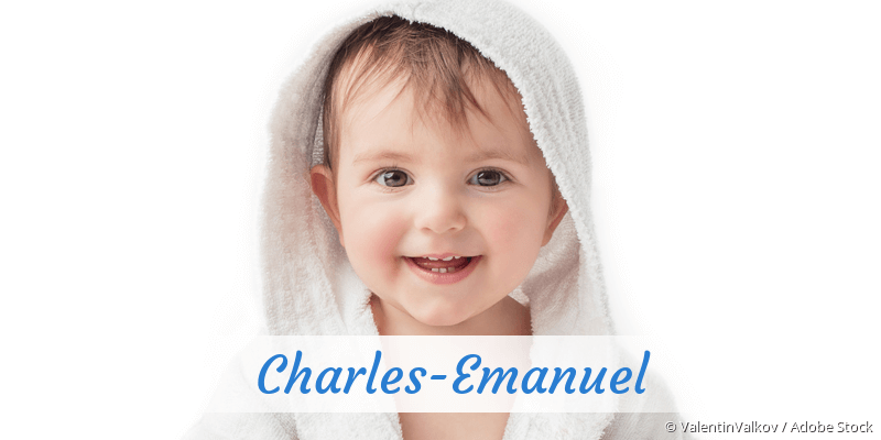 Baby mit Namen Charles-Emanuel