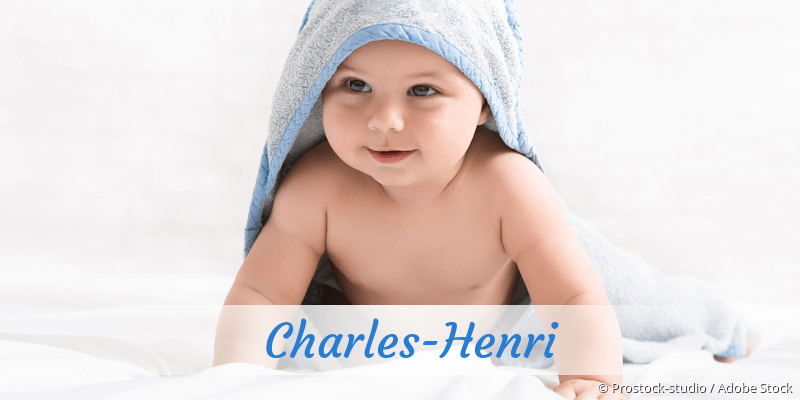 Baby mit Namen Charles-Henri
