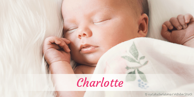 Baby mit Namen Charlotte
