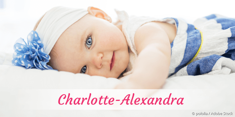 Baby mit Namen Charlotte-Alexandra
