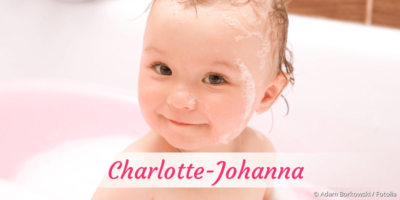 Baby mit Namen Charlotte-Johanna