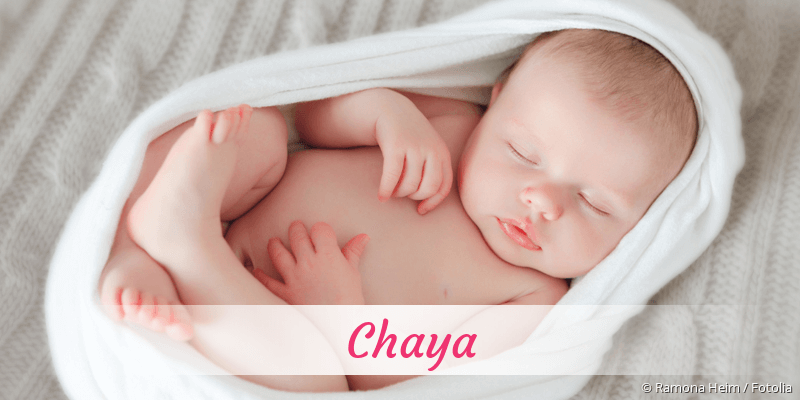 Baby mit Namen Chaya