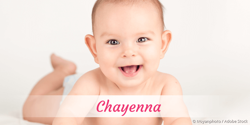 Baby mit Namen Chayenna