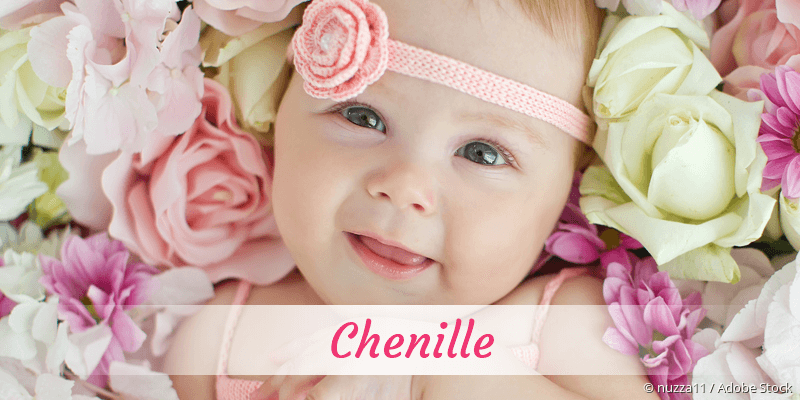 Baby mit Namen Chenille