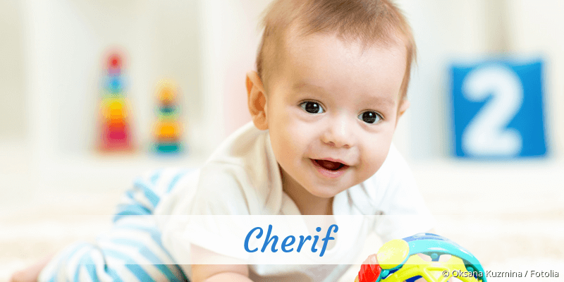 Baby mit Namen Cherif