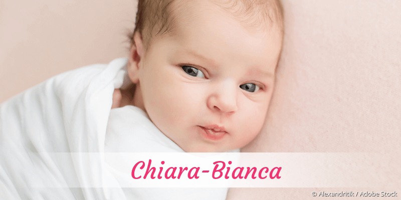 Baby mit Namen Chiara-Bianca
