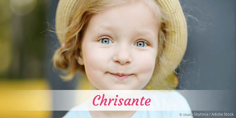 Baby mit Namen Chrisante