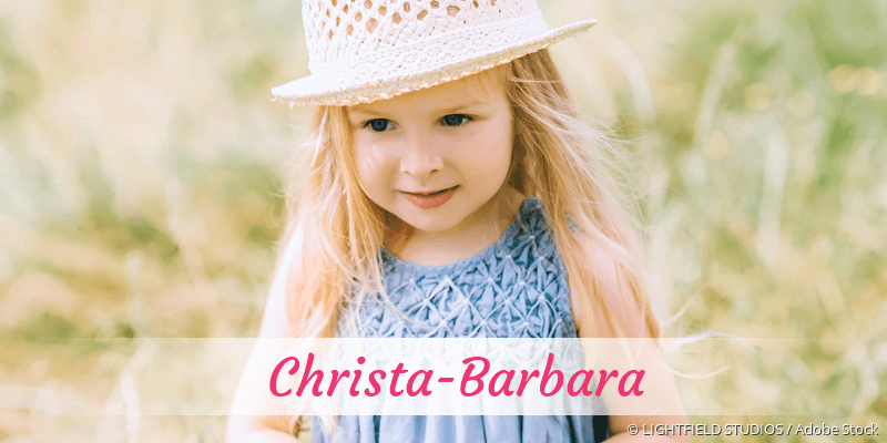 Baby mit Namen Christa-Barbara