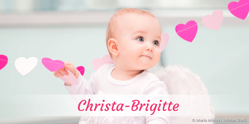 Baby mit Namen Christa-Brigitte